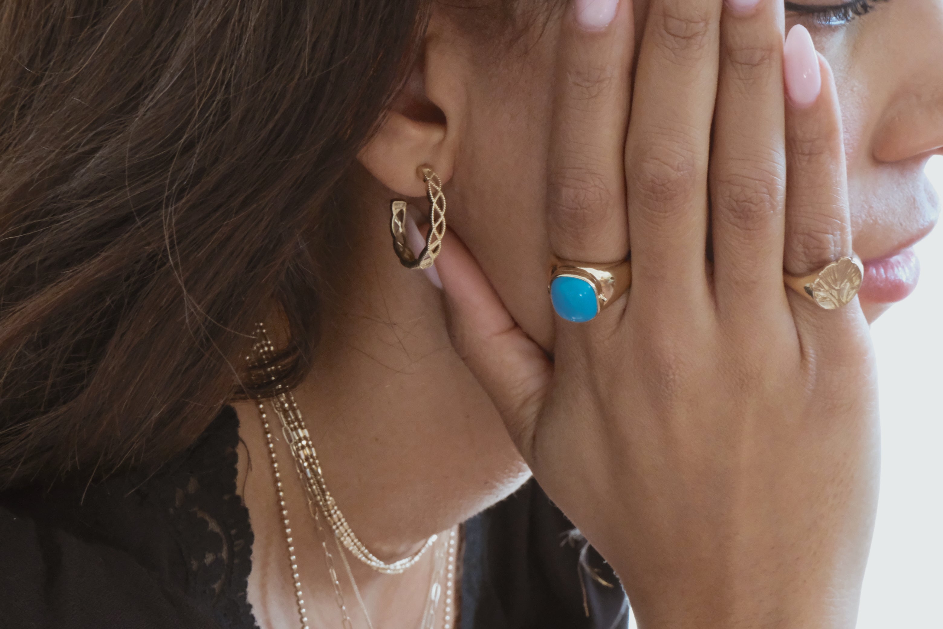 Flora Sagrada Signet Ring