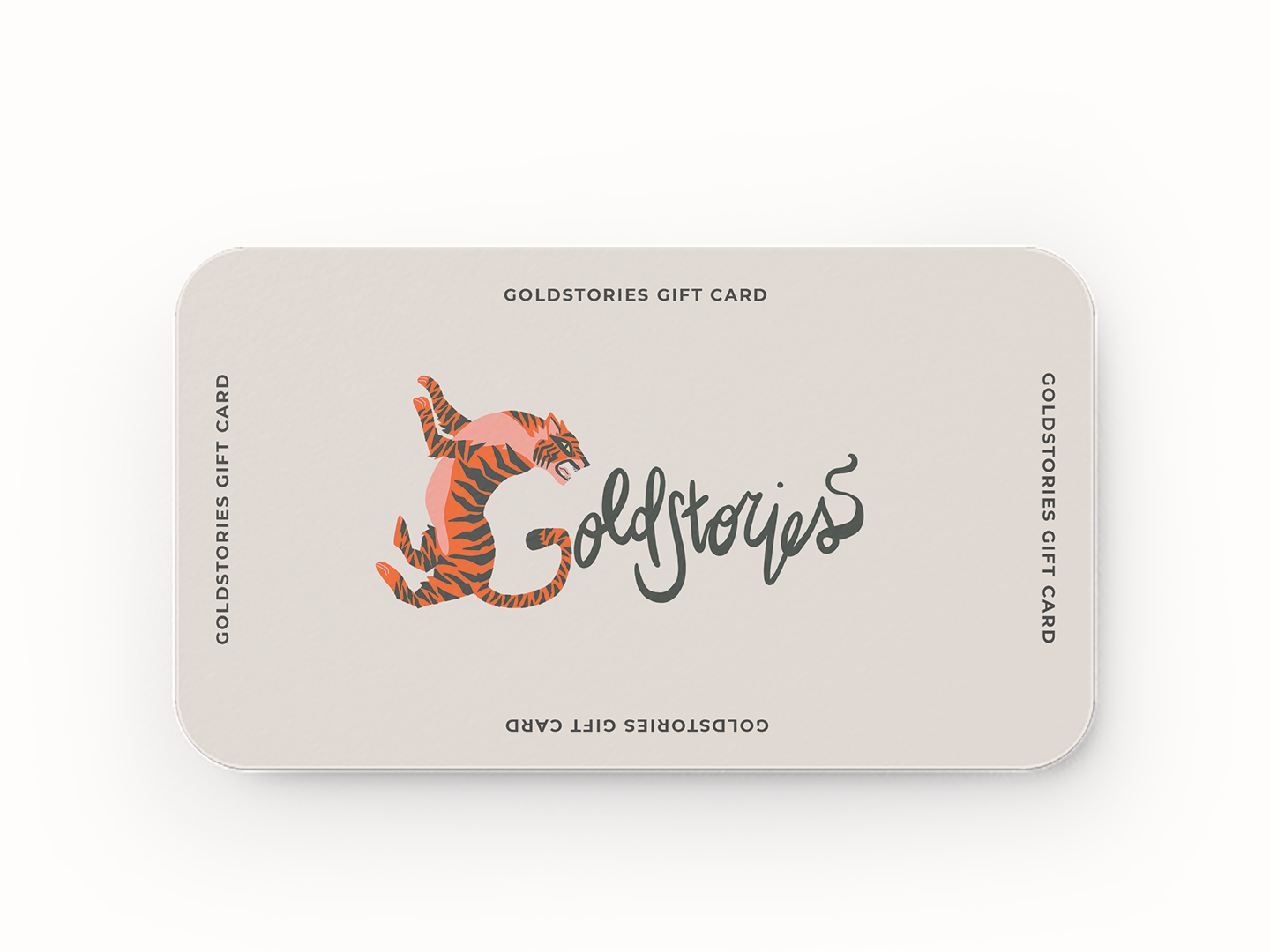 Goldstories Gift Card Solid 14k Gold Modern Heirloom Goldstories