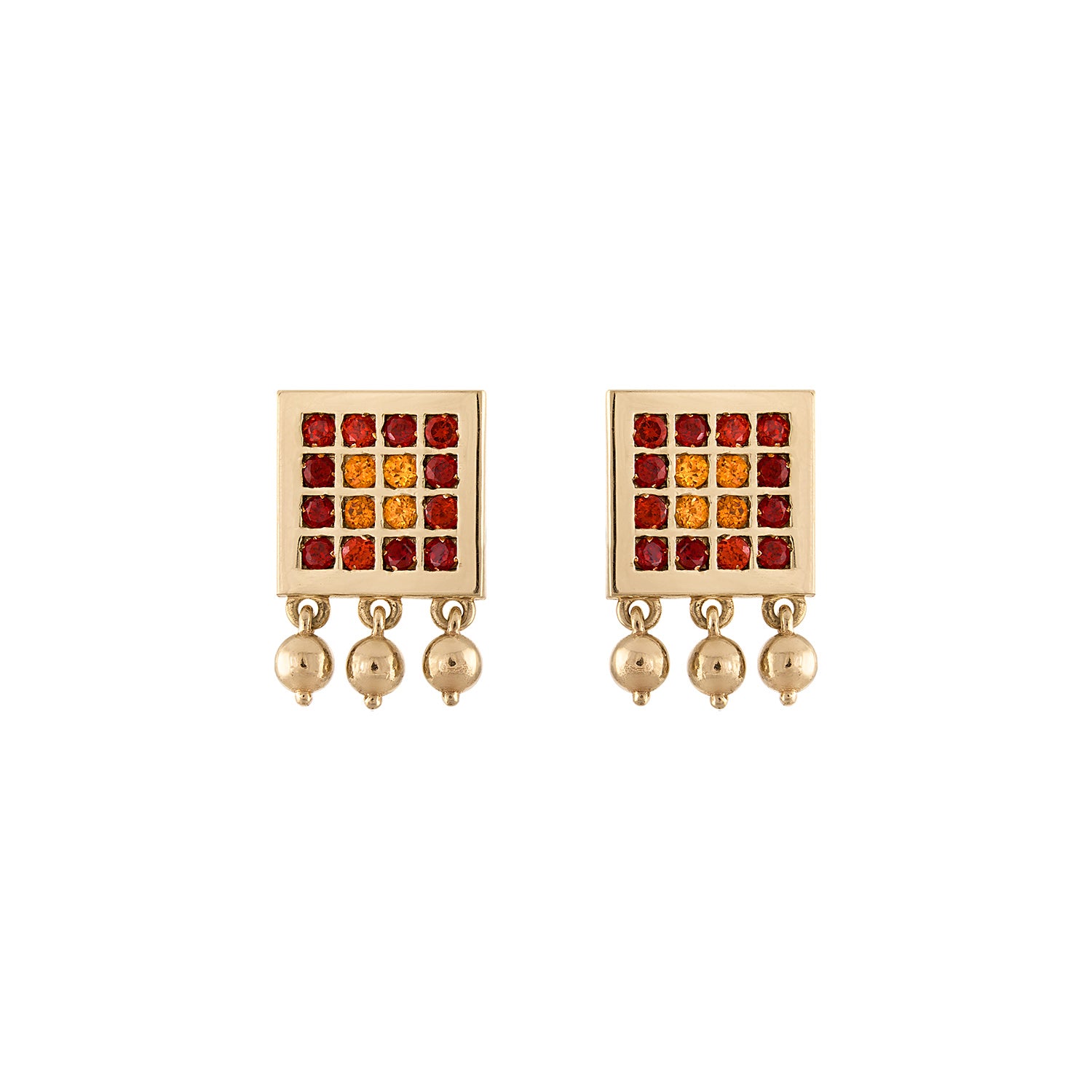 Dangle Square Earrings