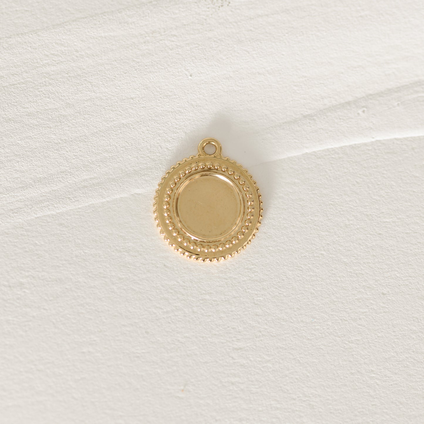 Mini Coin Charm Pendant