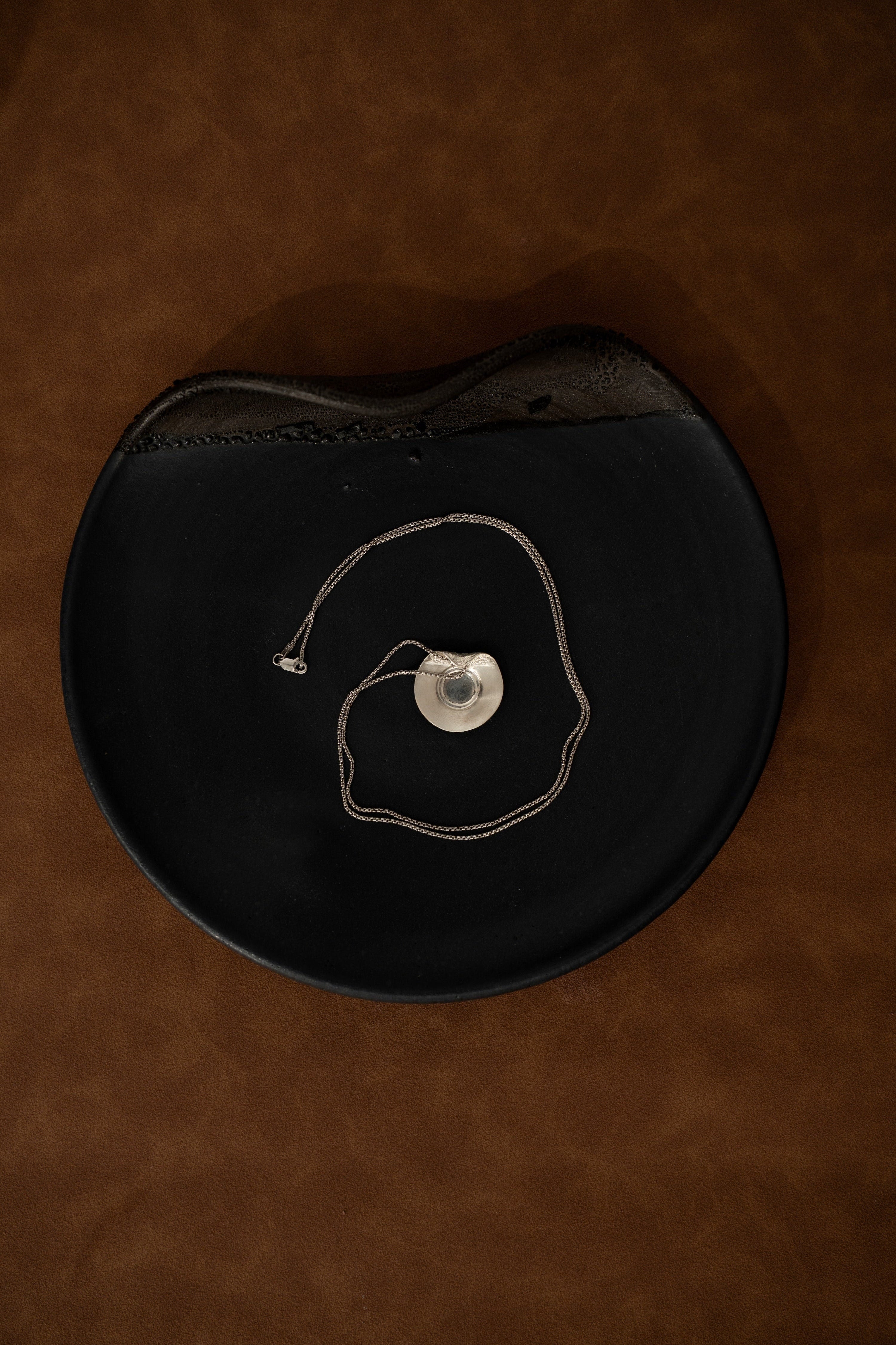 The Fold Necklace – Sterling Silver