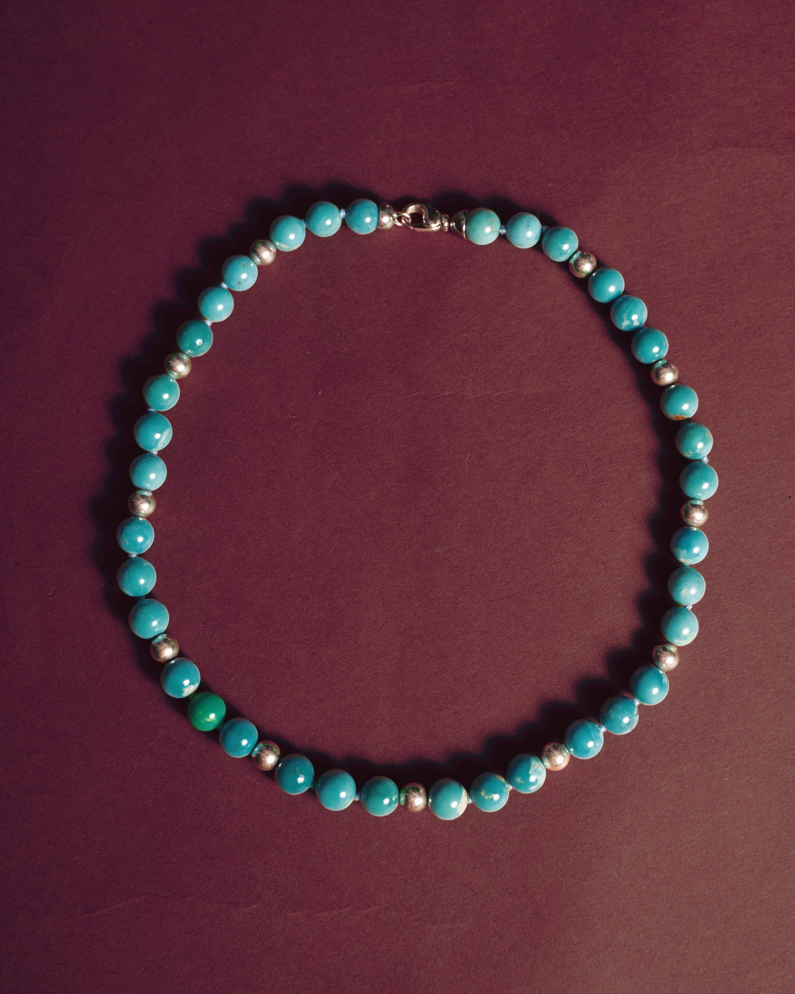Turquoise Silver Necklace
