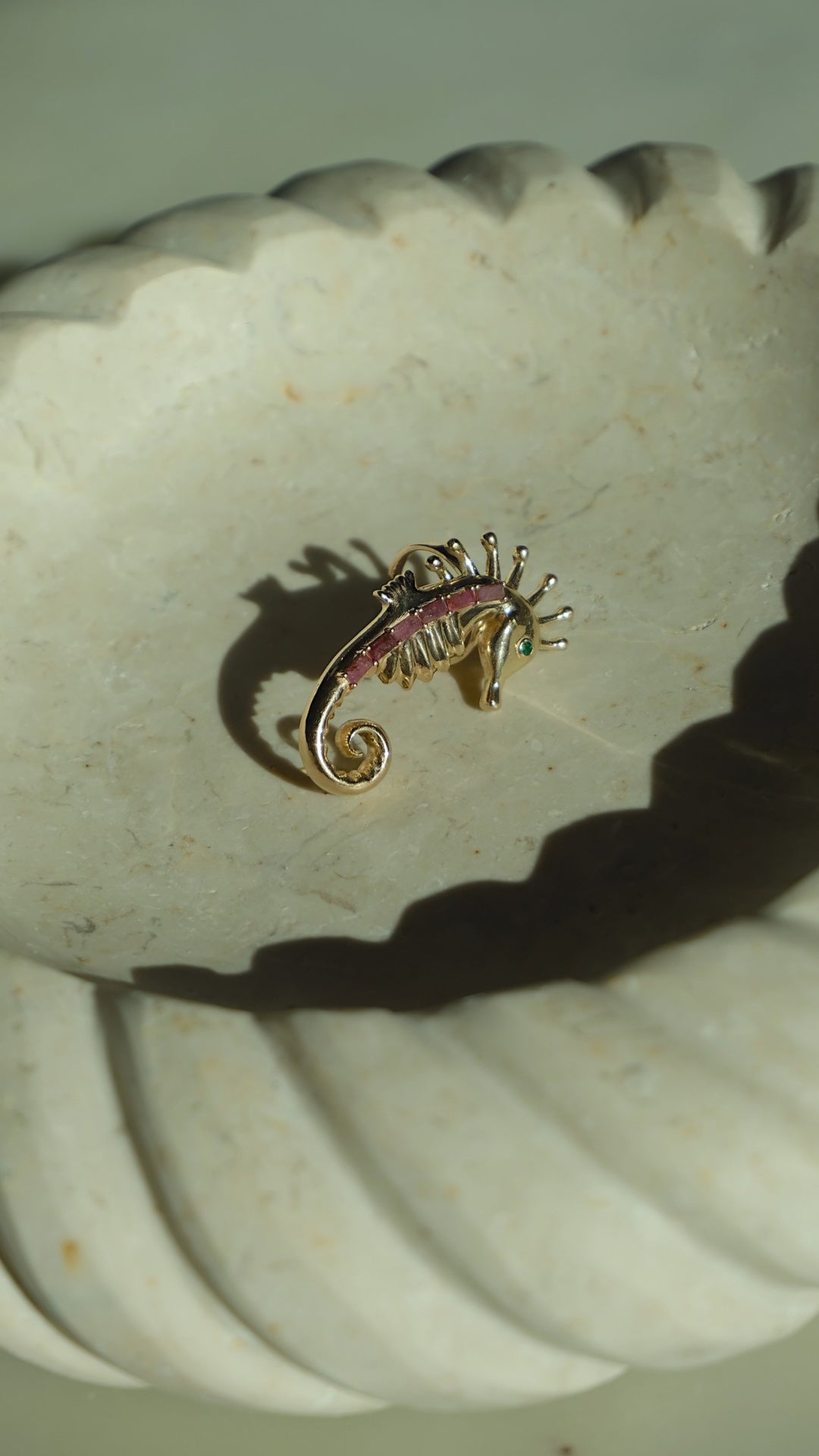Seahorse Brooch