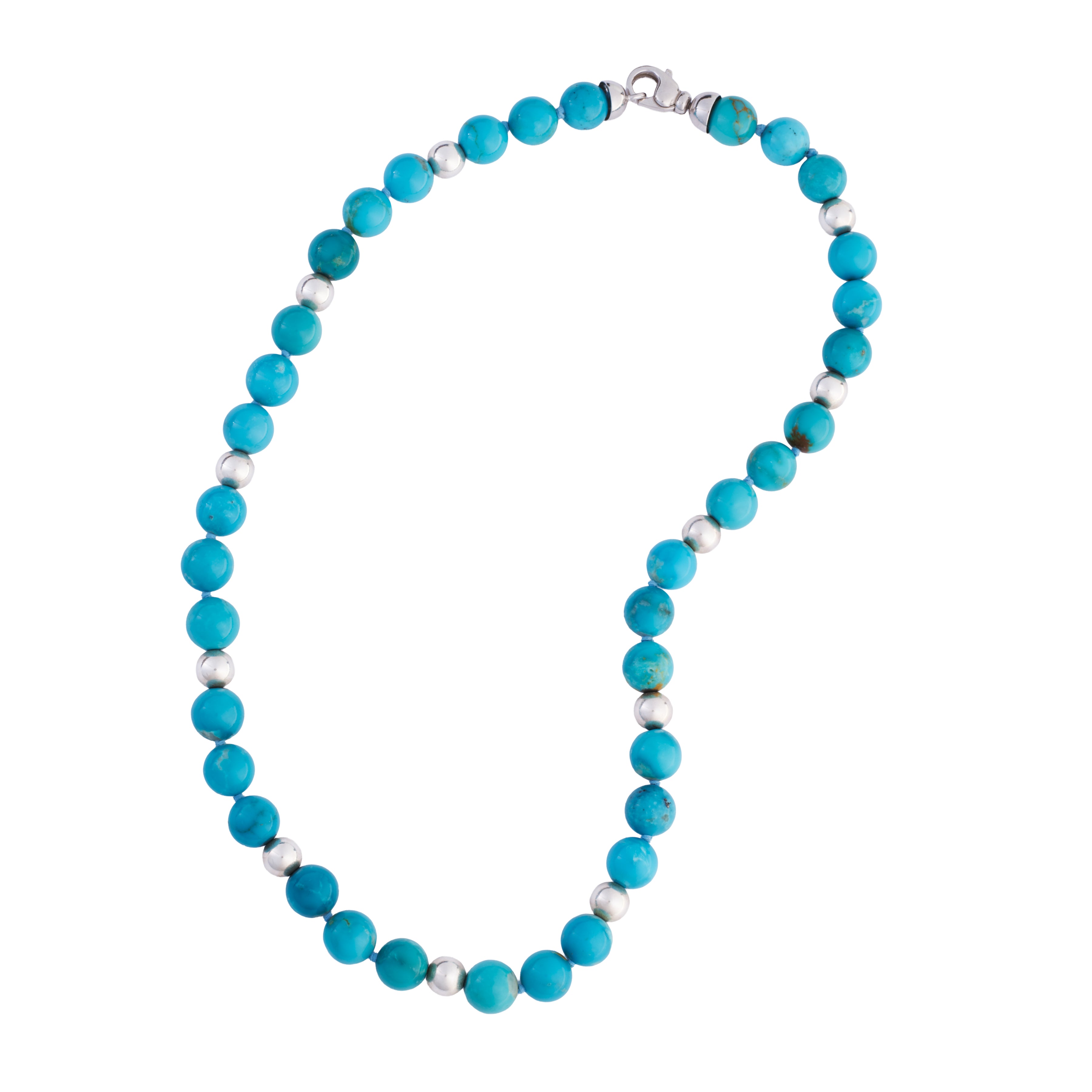 Turquoise Silver Necklace