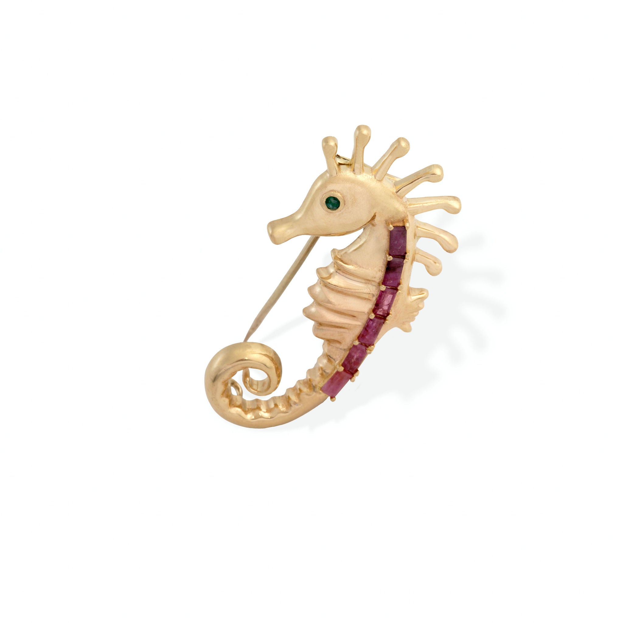 Seahorse Brooch