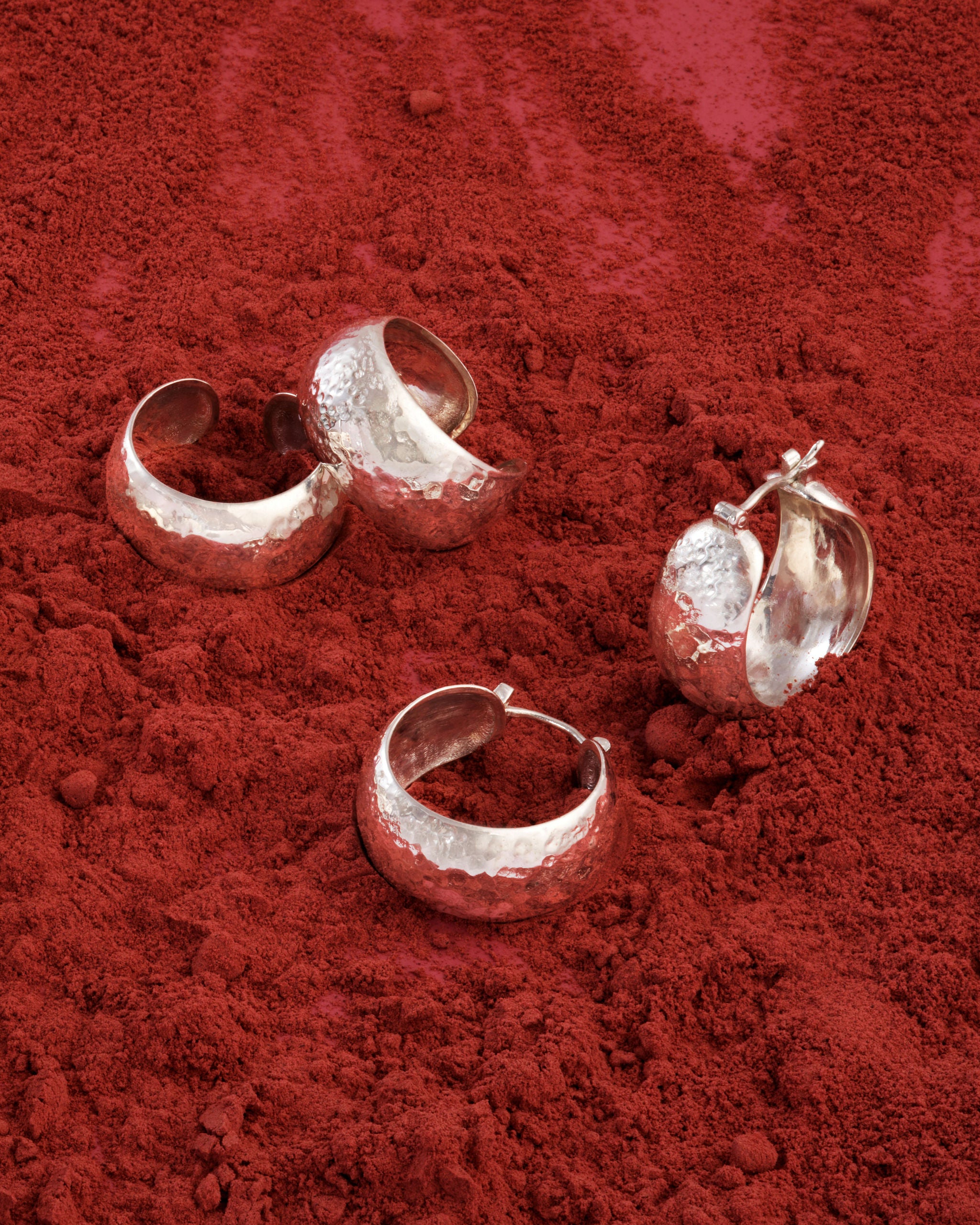 Rani Hoops – Sterling Silver