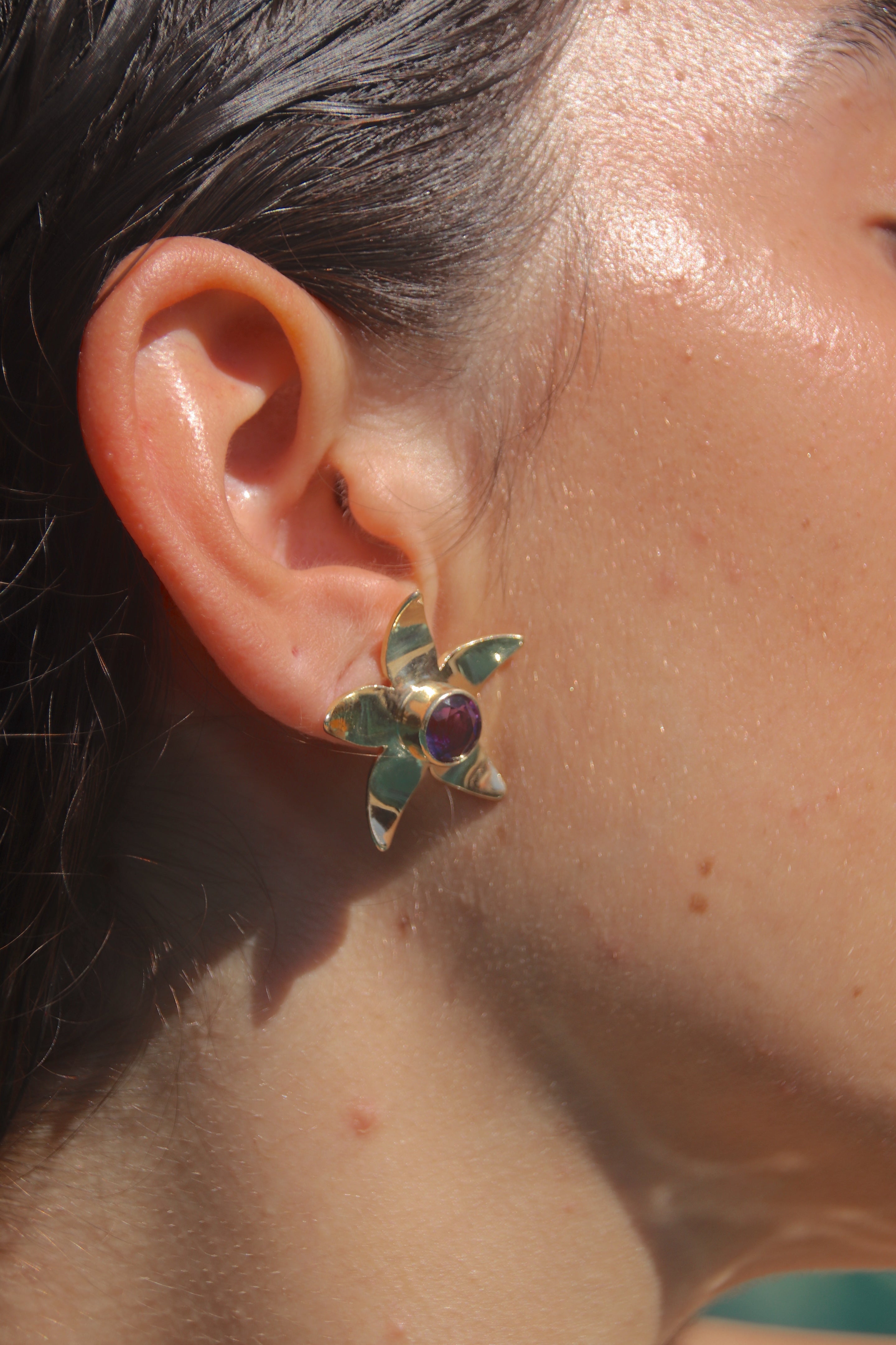 Jasmine Flower Studs
