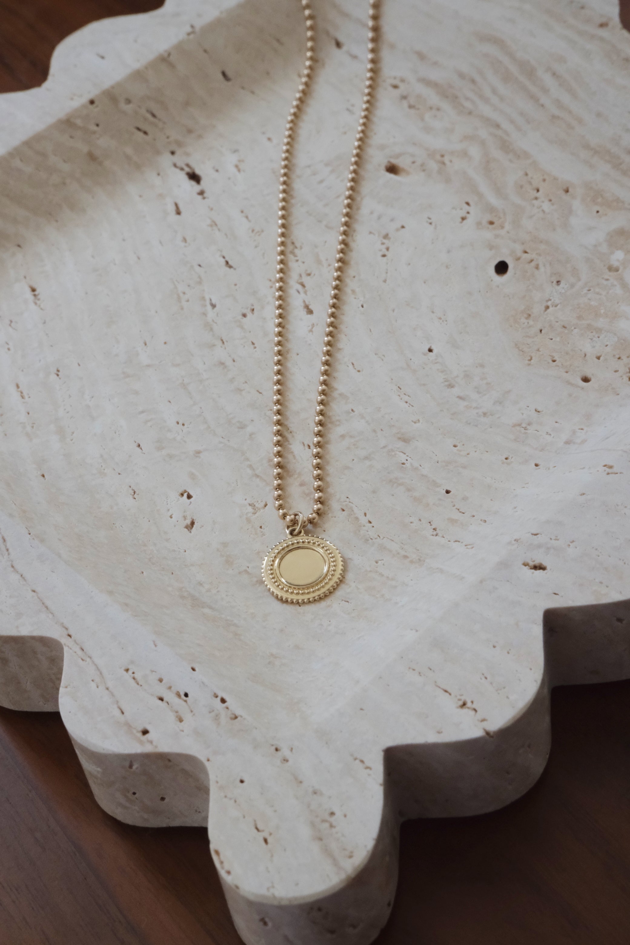 Mini Coin Charm Pendant